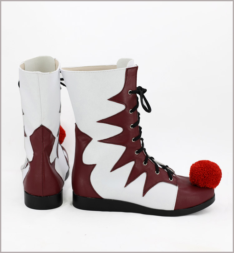 コスプレブーツ スティーブン・キングズ・イット/Stephen King's It ペニーワイズ/Pennywise コスプレ靴 cosplay 変装 仮装 サイズ豊富 豪華/華麗/高品質/ サイズオーダー    